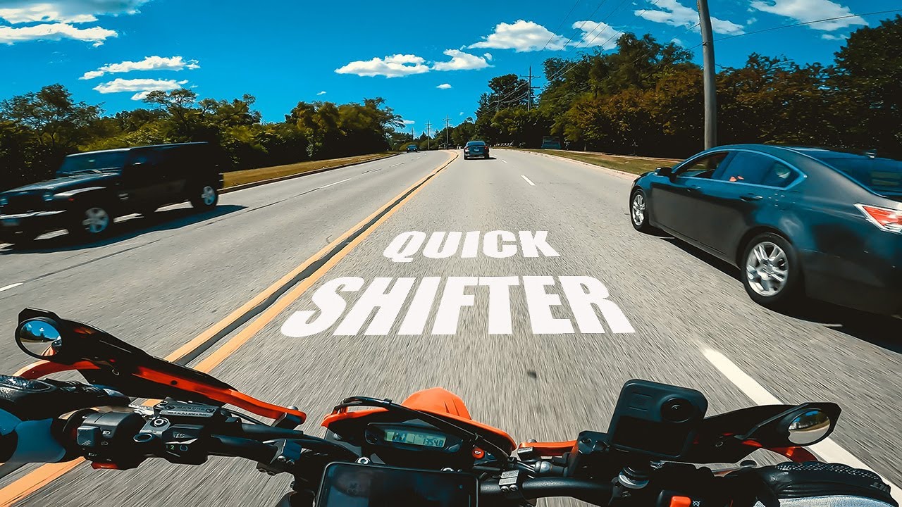 Тестируем квикшифтер. | KTM 690 SMC R FMF 4.1 + QUICKSHIFTER [4K]