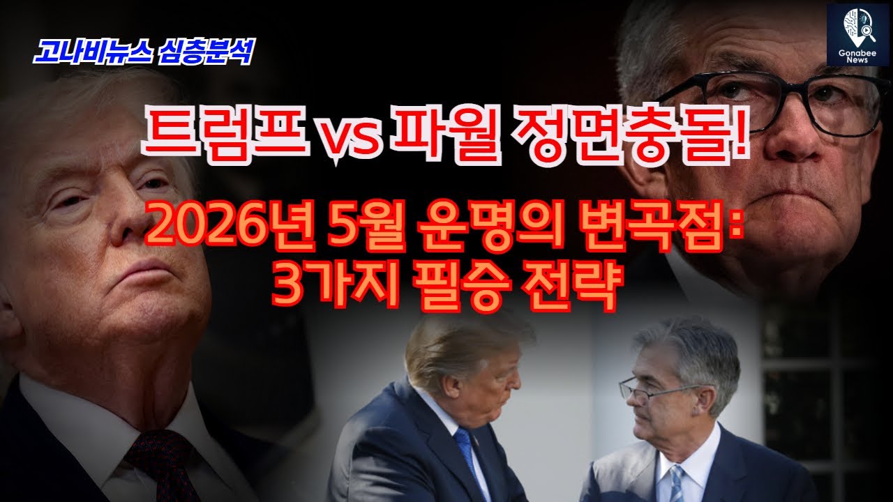 트럼프가 파월을 형사 조사한다면? 2026년 상반기 반드시 사야 할 자산 TOP 3