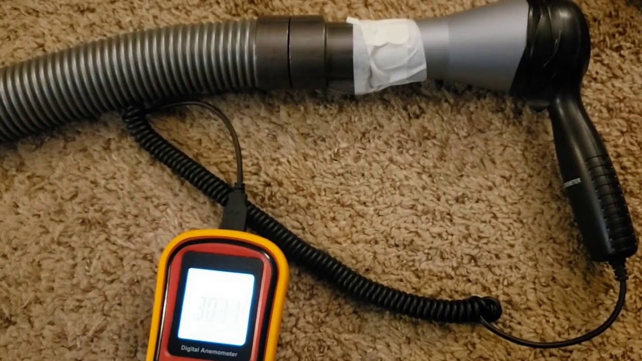Dyson DC39 airflow test and demo