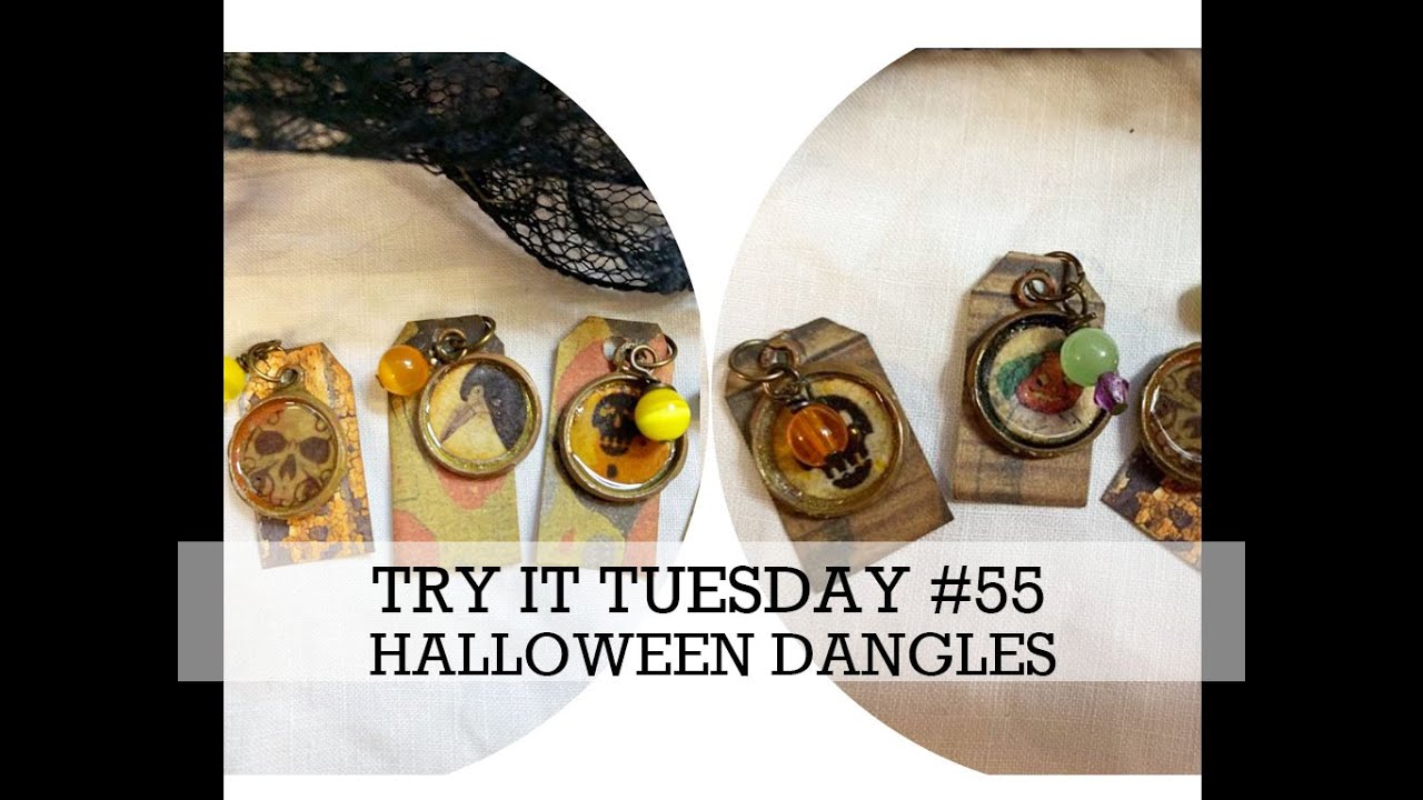 TRY IT TUESDAY HALLOWEEN Mini Dangles