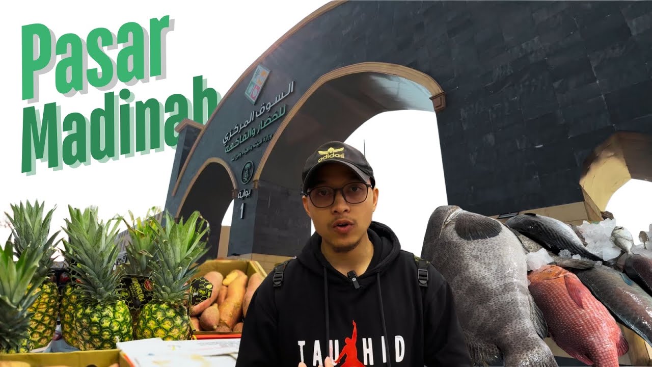 PASAR UNIK DI MADINAH! 😱 Ada Kangkung, Ikan Segar, dan Buah Seperti di Indonesia?!