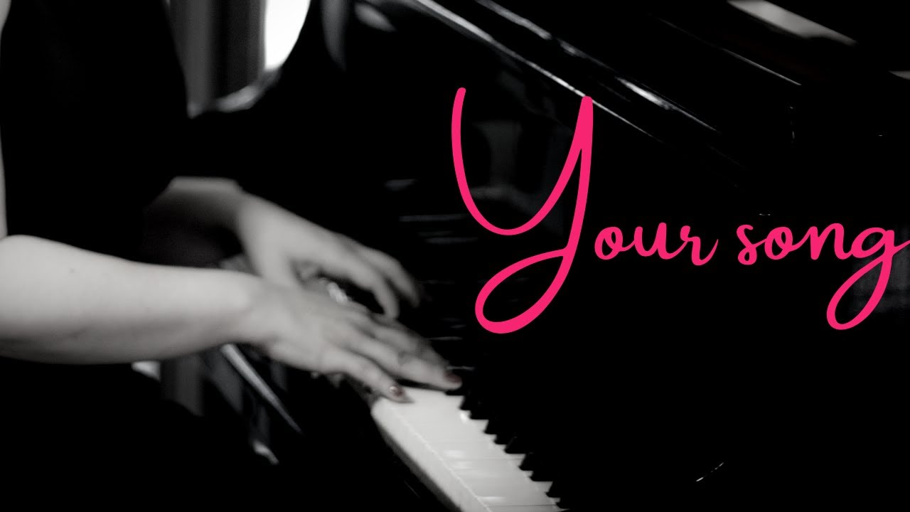 Your song - cover piano e voz - Elton John - Chris Dantas