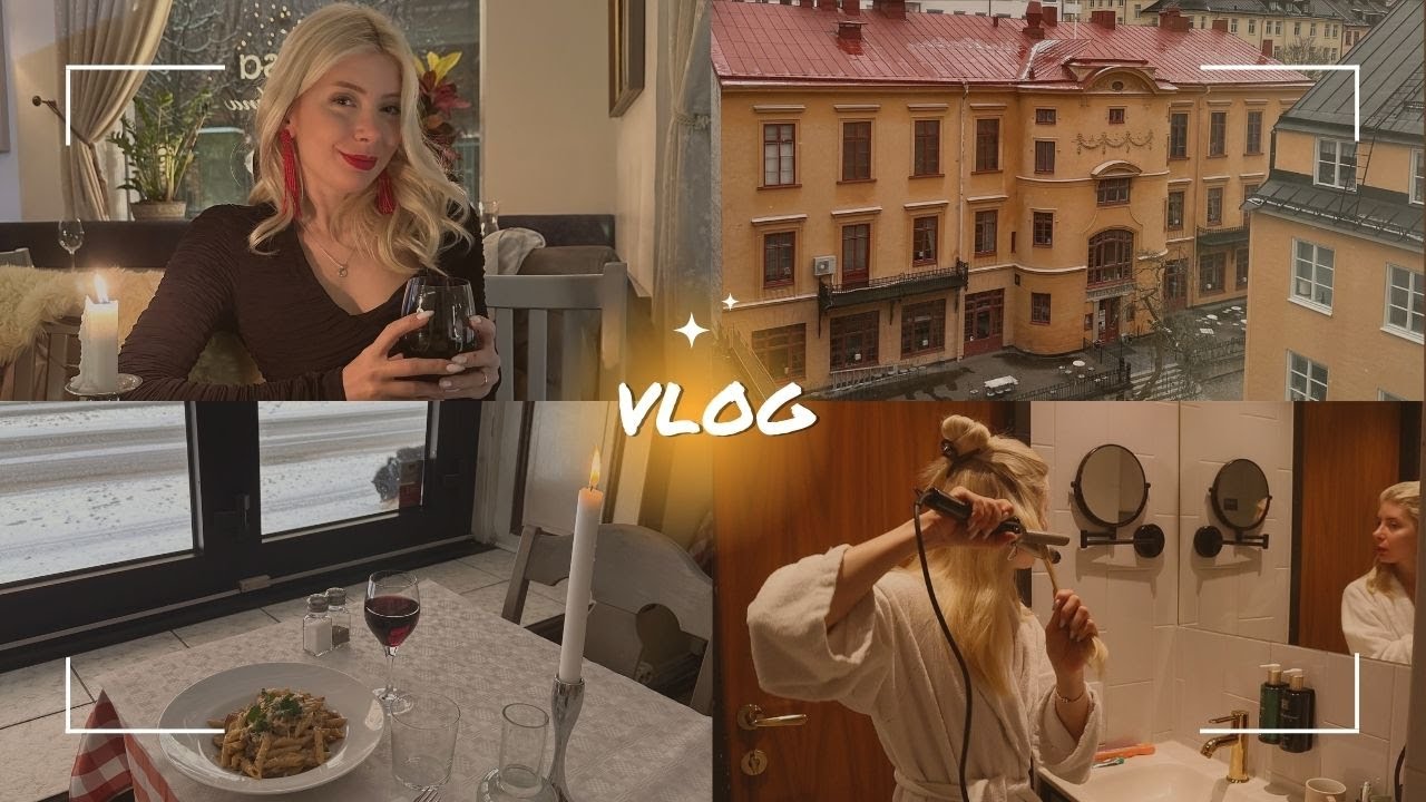 İSVEÇ'TE TEK BAŞIMA BİR DOĞUMGÜNÜM | OTEL, YEMEK | VLOG