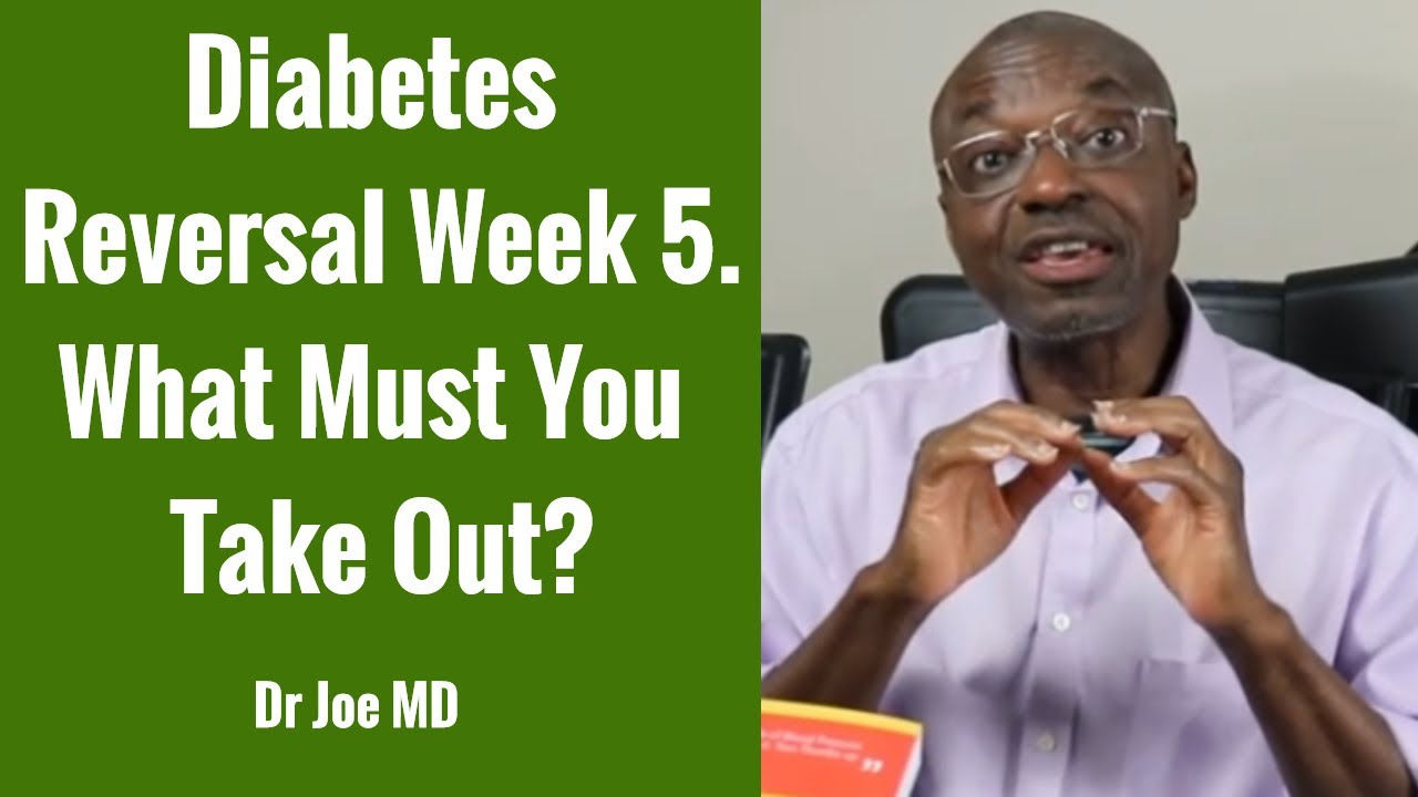 This Is How I Reversed My Diabetes - Week 5 (The Plan)