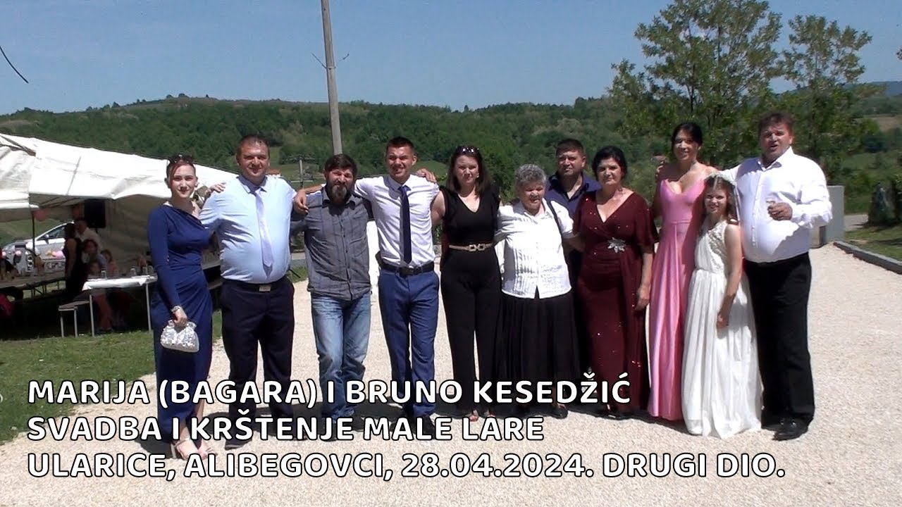 NASTAVAK FEŠTE KOD MARIJE I BRUNE - DOMAĆINI SU ANA I IVICA BAGARA. ULARICE, ALIBEGOVCI, 28.04.2024.