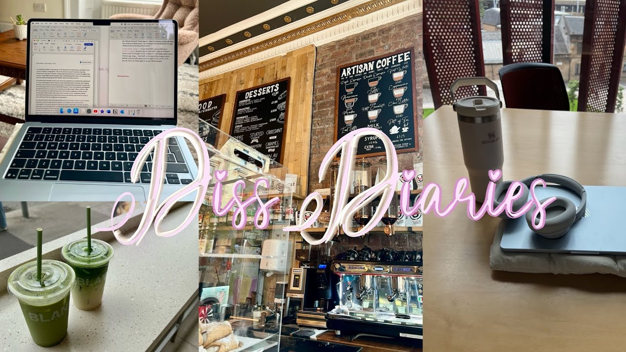Diss diaries 2 | study with me:  Masters at Glasgow University