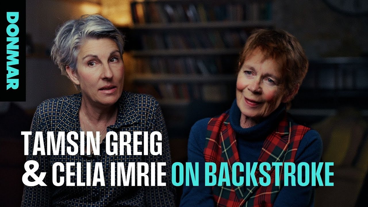 Tamsin Greig and Celia Imrie on BACKSTROKE | Donmar Warehouse