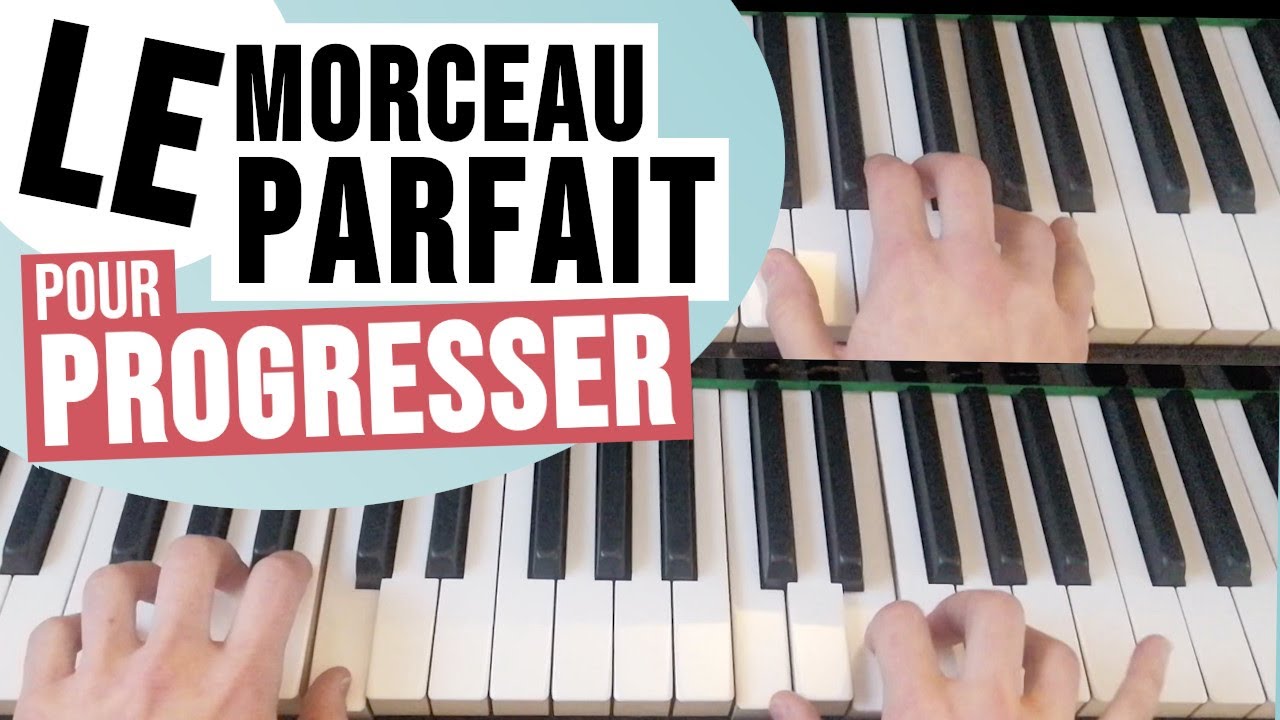 UN SEUL MORCEAU pour progresser au piano 👌😎 (partition gratuite dans la description ci-dessous 👇)