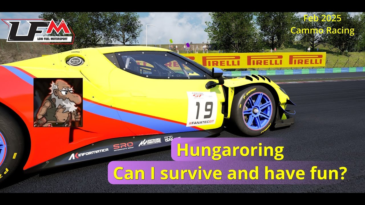 ACC LFM Hungaroring 45min Rookie Sprint. Can I at least survive and have fun?