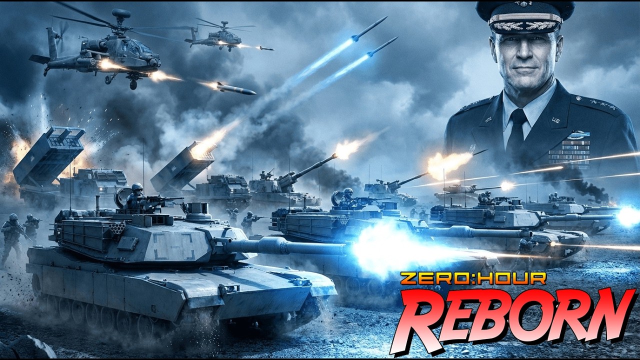 USA ROGUE General 1 vs 3 HARD CHINA Supreme Commander | GENERALS Zero Hour | REBORN | GAMEPLAY