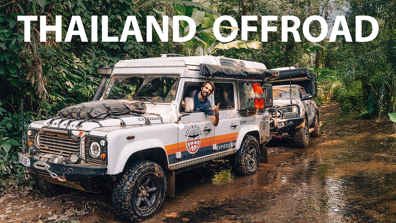We can’t turn around… we drive into the THAI JUNGLE