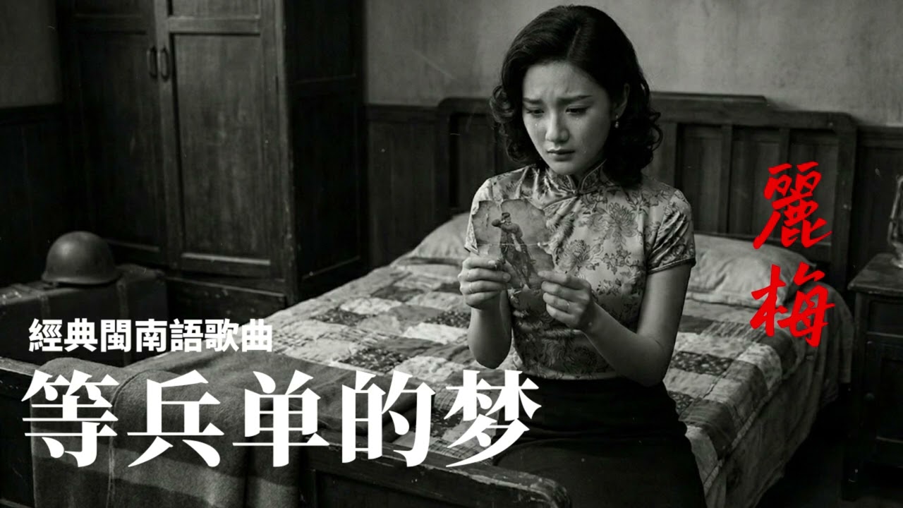 中閩南語老歌《等兵單的夢》｜熟悉的旋律，熟悉的感動｜麗梅唱歌給你聽｜麗梅唱歌給你聽｜靜靜唱給你聽｜閩南語經典情歌｜70後回憶 80後回憶