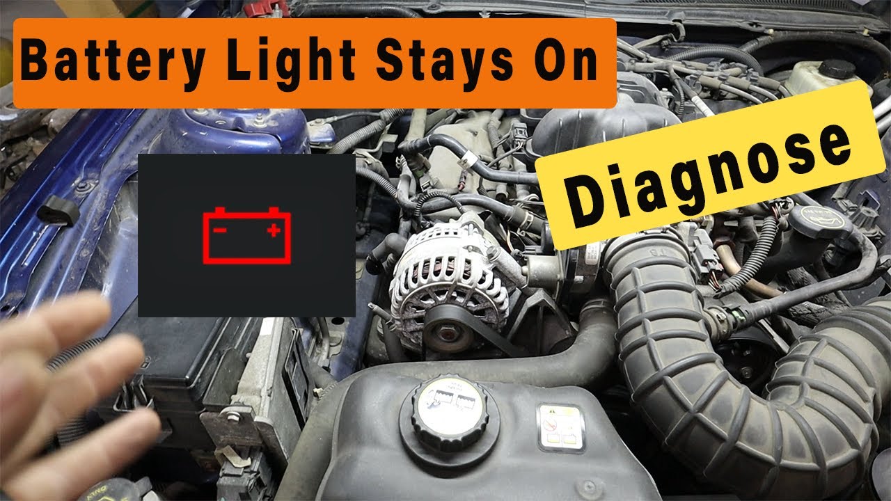 New Battery And Alternator Battery Light Still On