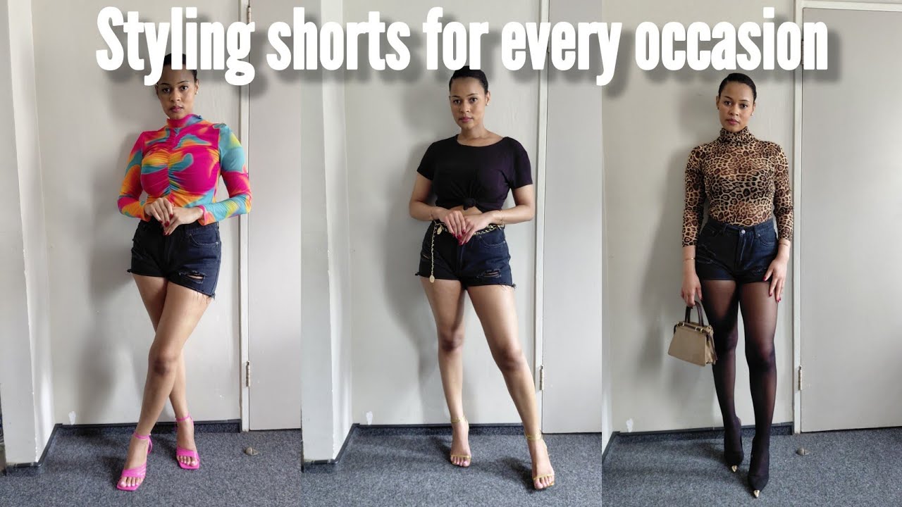 How to style shorts 5 different ways 🩳 | EASY outfit ideas 🌟