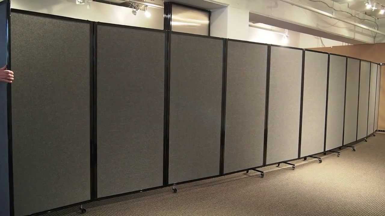 Wall-Mounted Room Divider 360 Accordion Partition by Versare