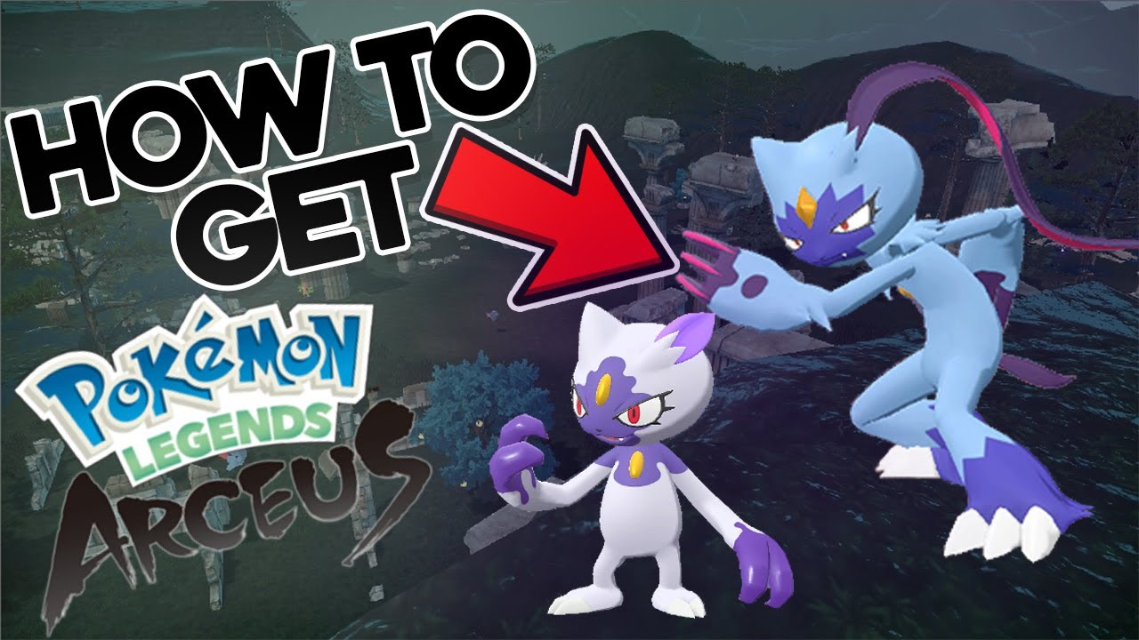КАК ПОЛУЧИТЬ HISUIAN SNEASEL и SNEASLER В POKEMON LEGENDS ARCEUS (Razor Claw)