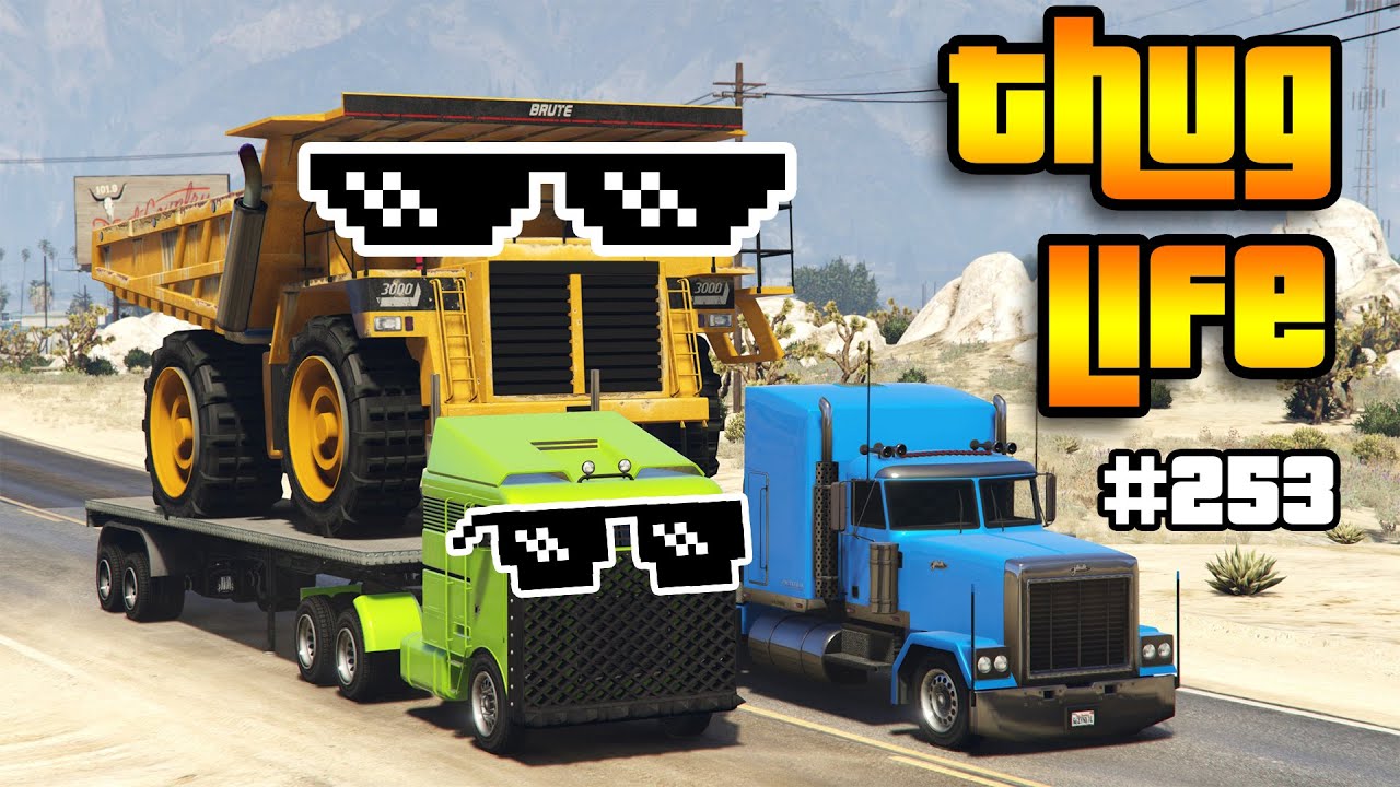 GTA 5 ONLINE THUG LIFE AND FUNNY MOMENTS PART 253