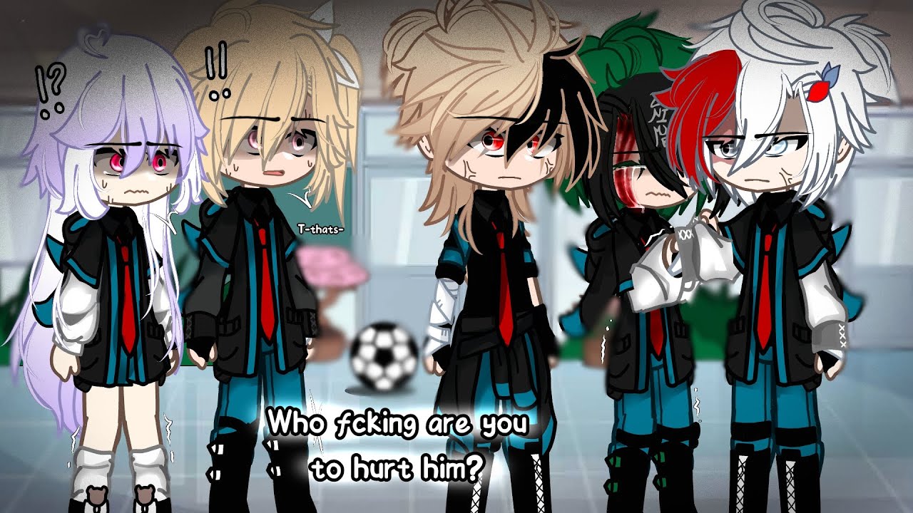 Who tf are you to hurt him? [ tdbkdk ][ no quirks au ][ trend / meme ]