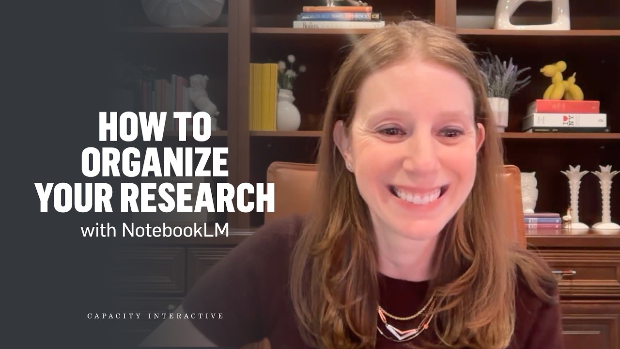 How to Organize Your Research with NotebookLM
