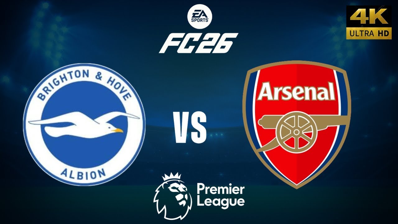 FC 26 - Brighton vs Arsenal - Premier League 25/26 Full Match - PC [4K60]
