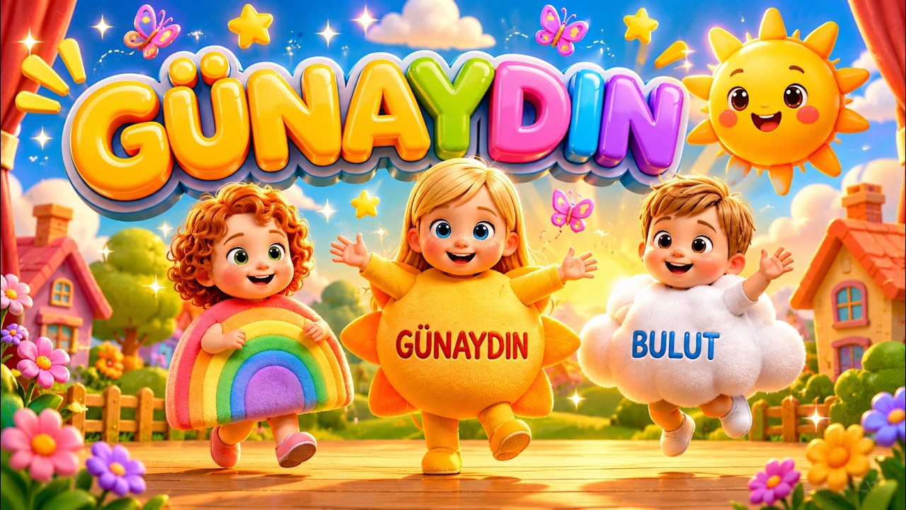 Günaydın Şarkısı 🌞 Çocuklar İçin Eğlenceli Sabah Rutini & Kahvaltı
