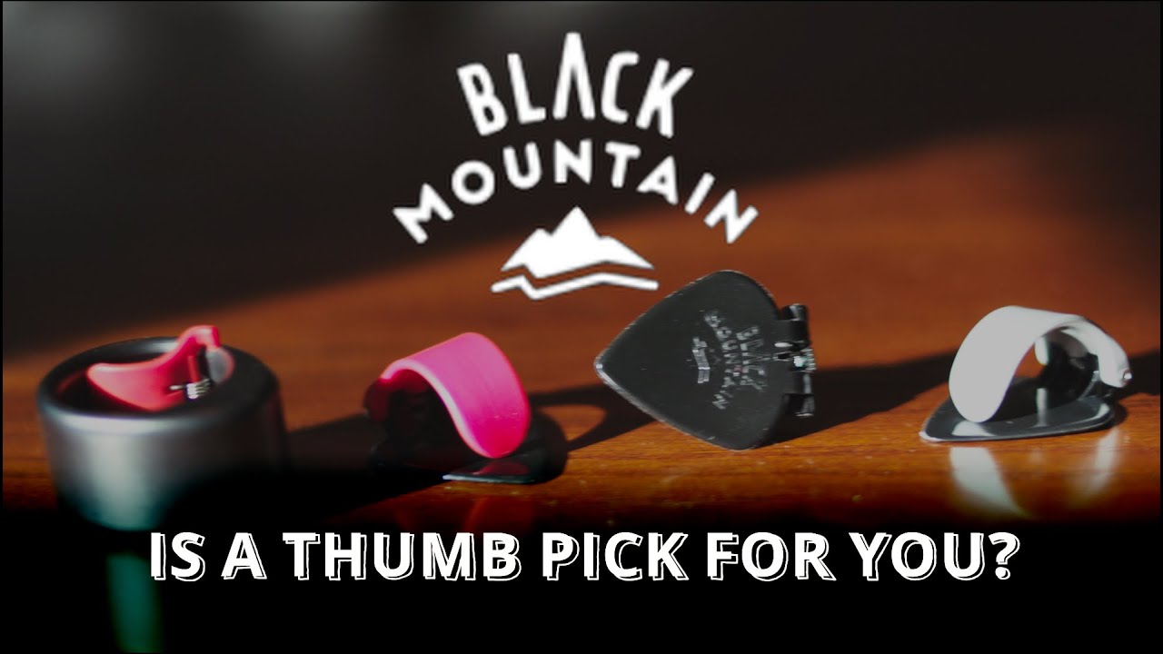 Should you try a thumb pick? | Black Mountain Picks Review