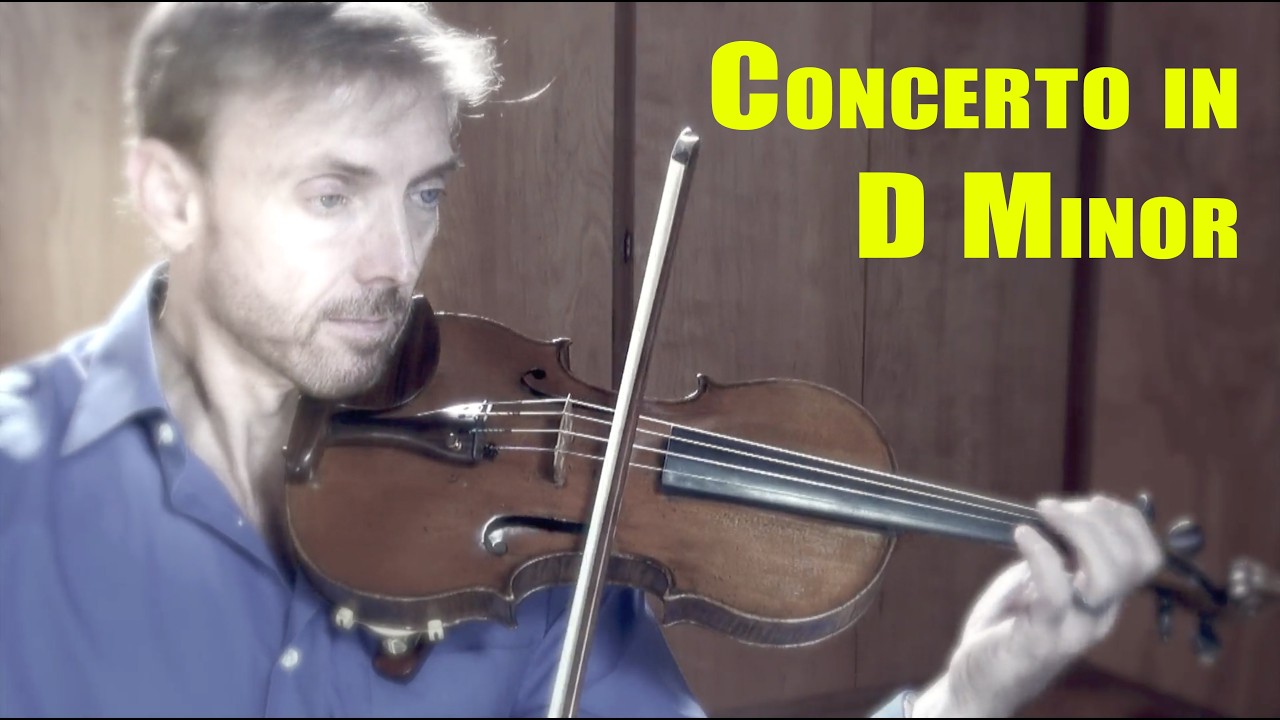 Bach Double Violin Concerto – I. Vivace – Live Performance – Hunter & Loretta Zarlenga
