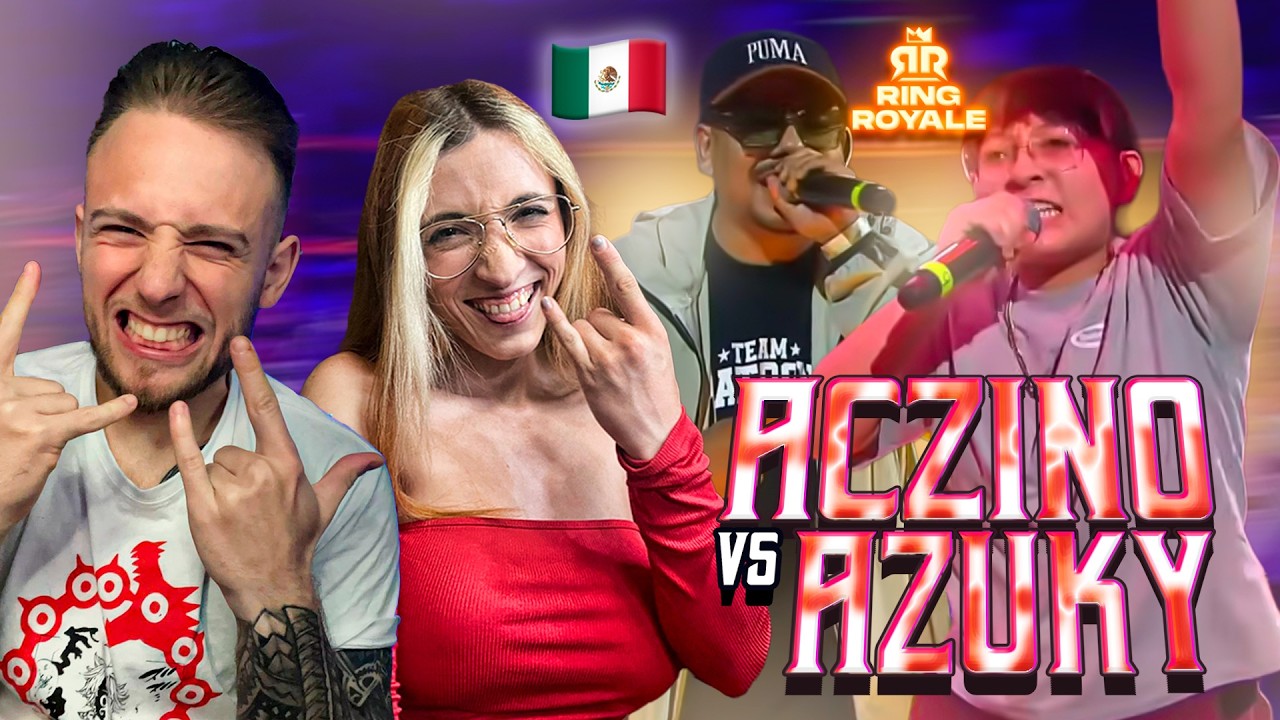 ESPAÑOLES REACCIONAN a AZCINO vs AZUKI en RING ROYALE!