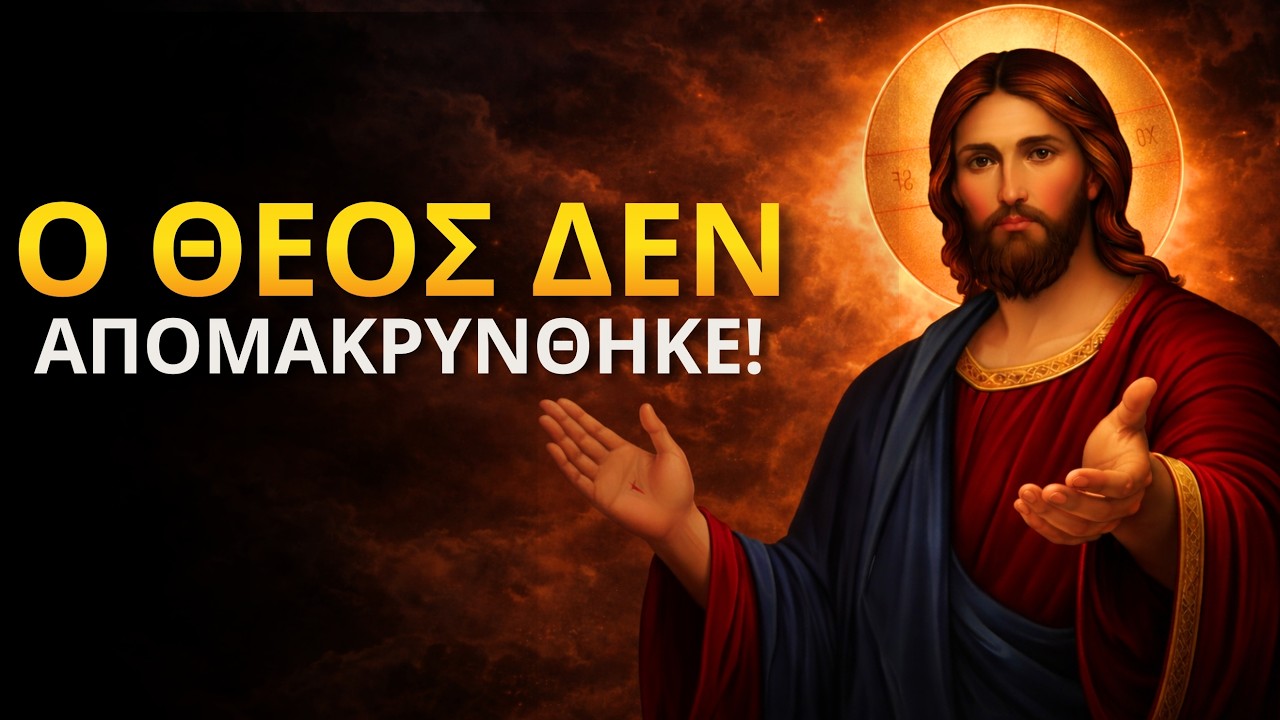 Κι αν ο ΘΕΟΣ δεν απομακρύνθηκε ποτέ… ΑΛΛΑ ΕΣΥ;