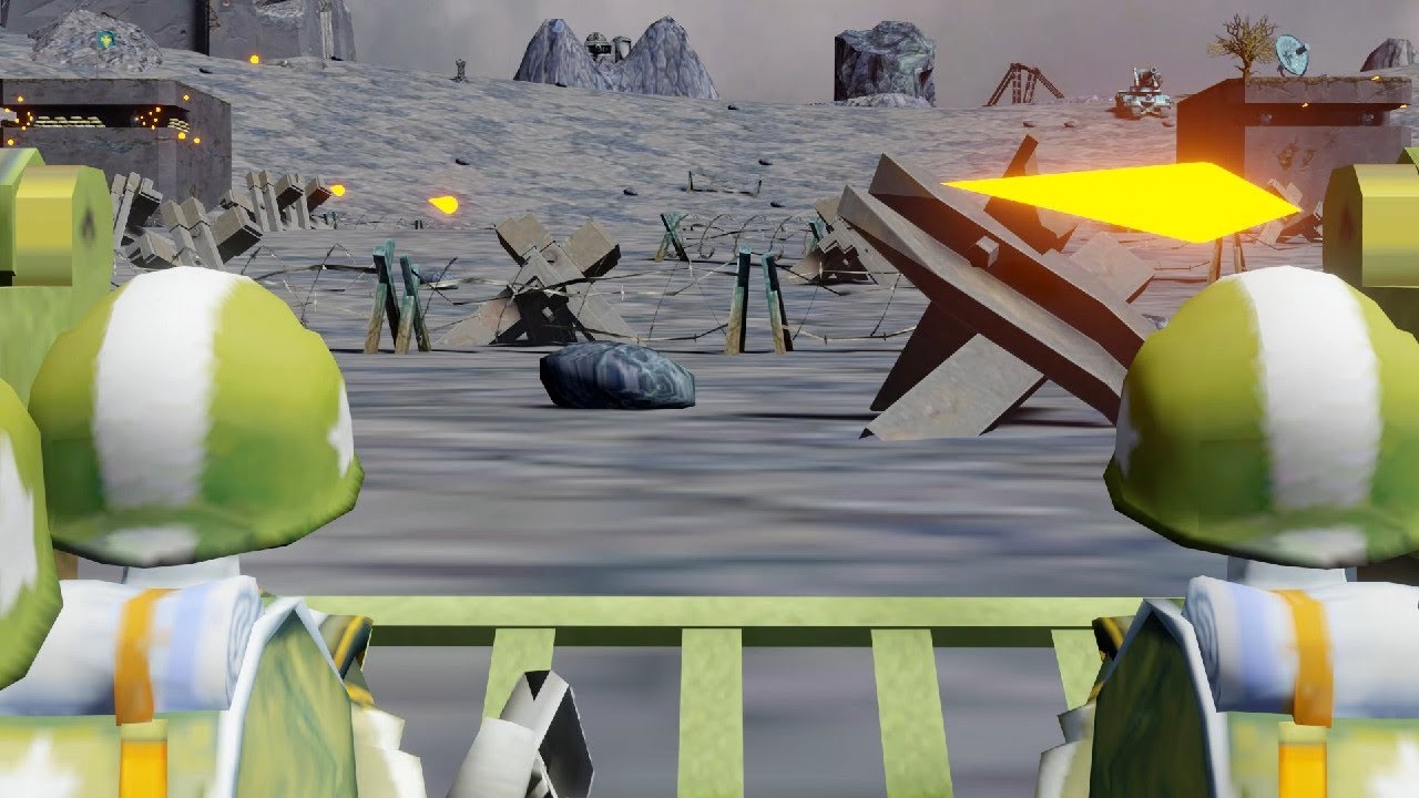 Landings In Xylvania (60fps) | Battalion Wars 3D animation