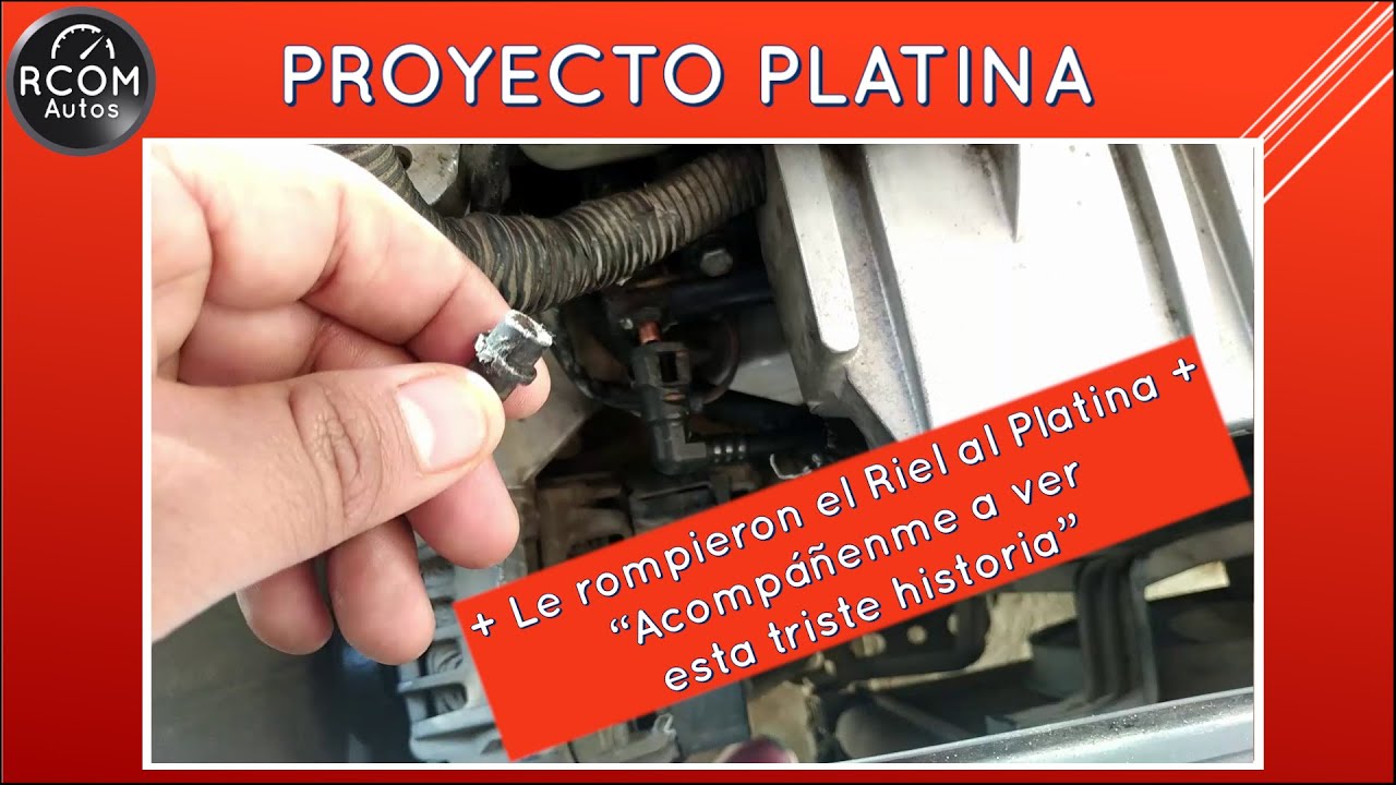 Como quitar y cambiar el riel de los inyectores de un Nissan Platina o Renault Clio