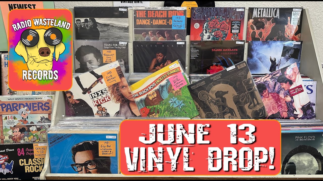 6-13-25 Vinyl Drop! - NEW Gizzard, Vintage Beach Boys, 80s Pop  & More!