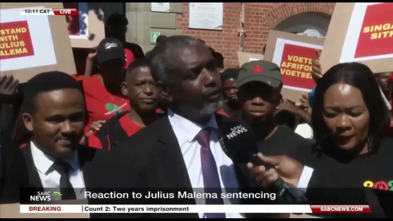 EFF Deputy President Gardee Reacts To Malema's Sentence And Speaks Plans