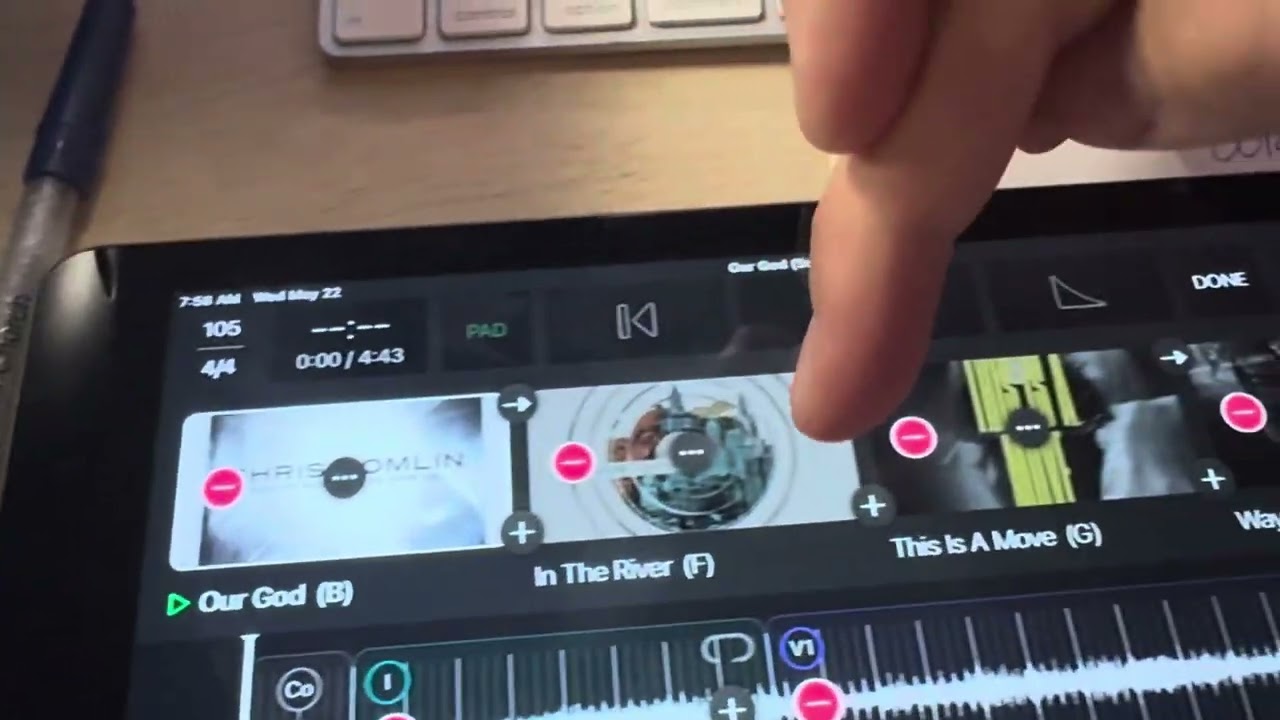 Fairlawn Church Multitrack Playback LightKey and ProPresenter automation