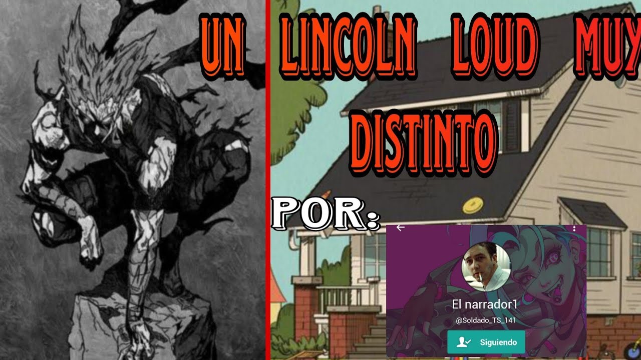 fanfic de the loud house: un lincoln loud muy distinto (garou)