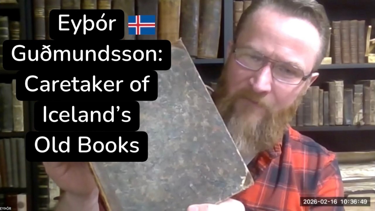 The Caretaker of Old Icelandic Books: Eyþór Guðmundsson