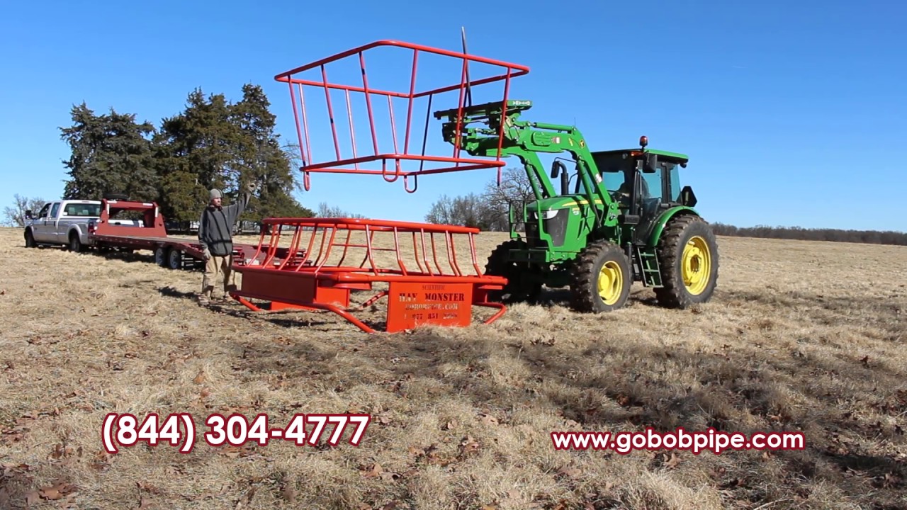 Scientific Hay Monster & Hay Maximizer from GoBob Pipe and Steel