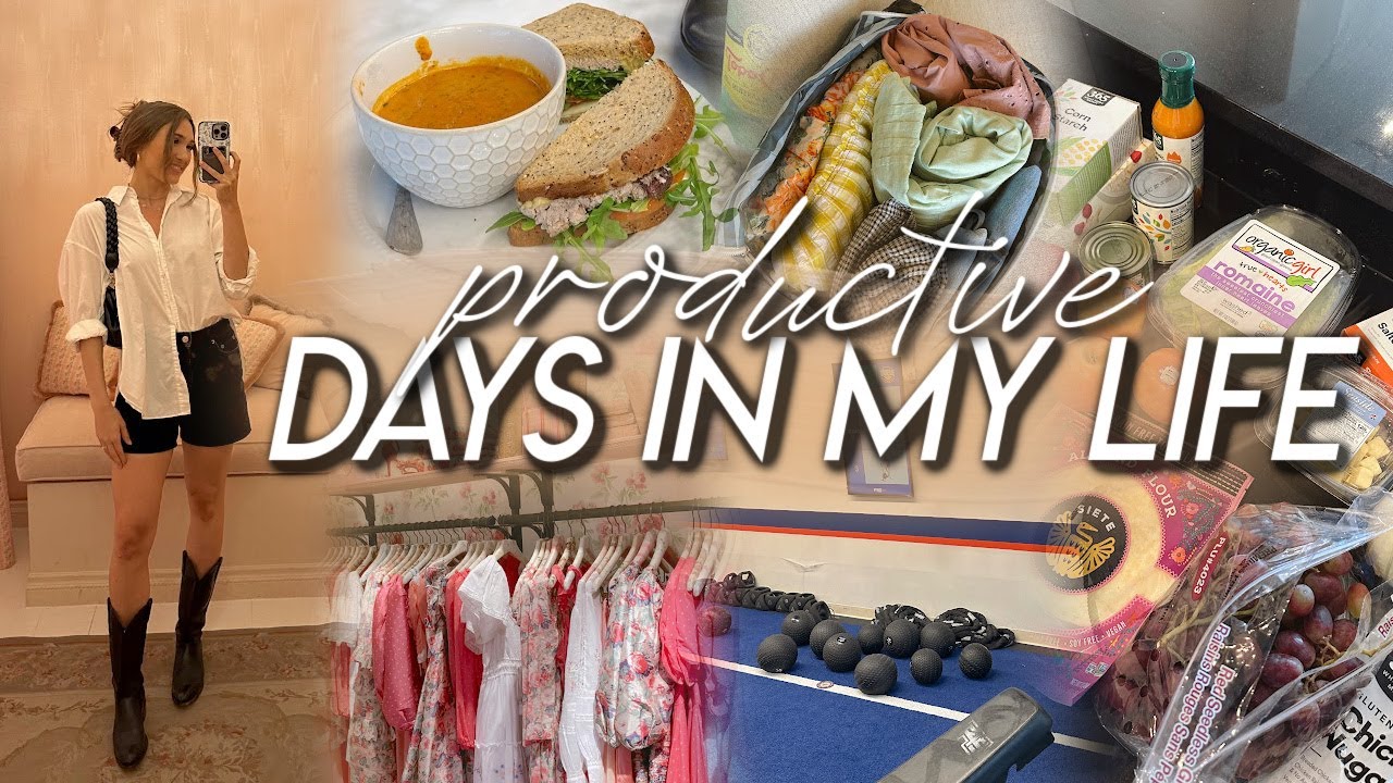 DAYS IN MY LIFE | how I’m really doing, clothing haul, skin struggles, huge grocery haul, & cooking!