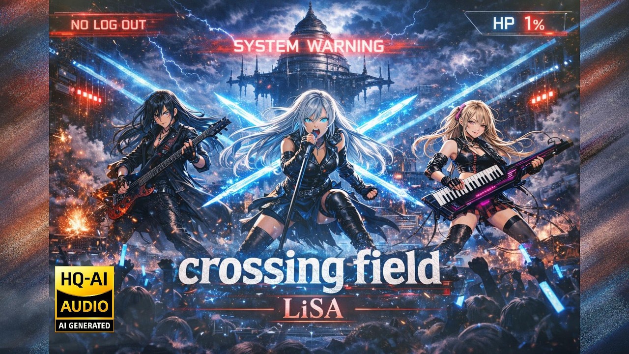 🎸【Metal Cover】crossing field/lisa│Heavy Metal Live