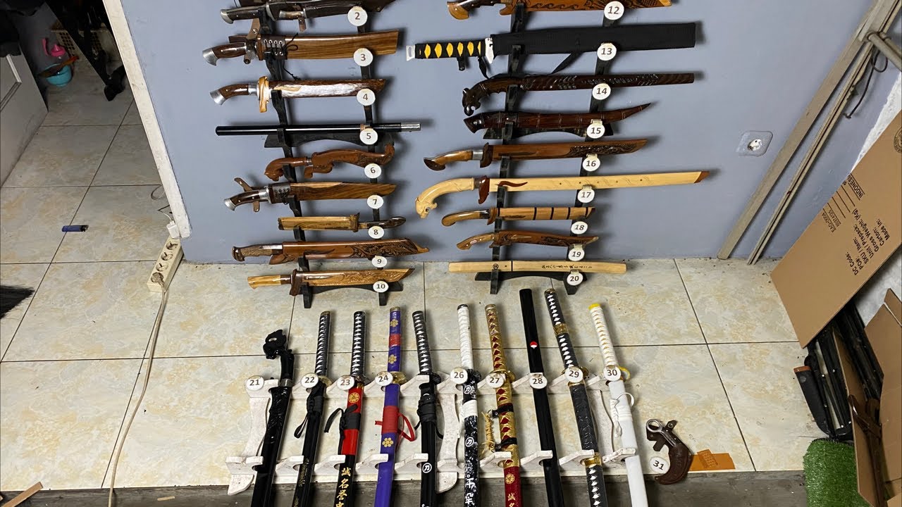 PROMO BELI 1 BONUS 1 || KATANA GOLOK PEDANG KUJANG KARAMBIT BISA COD‼️