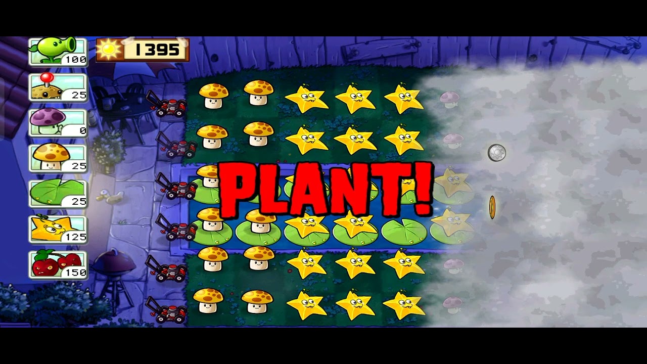 Plants Vs Zombies | Survival : FOG