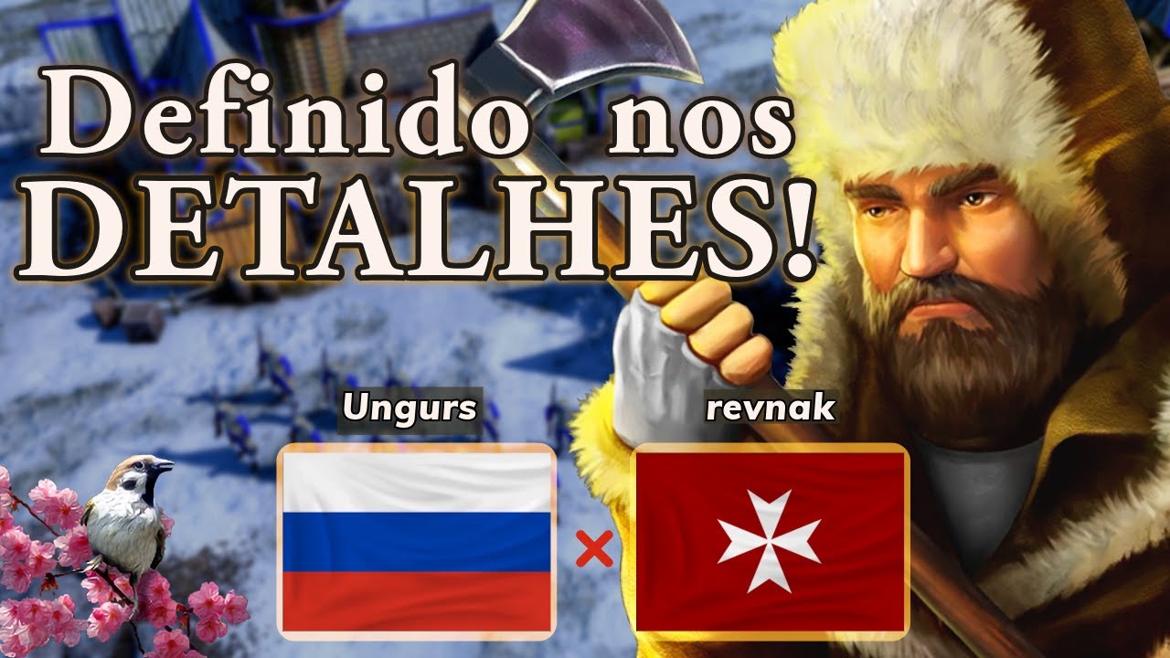 Ataque X Defesa: R&uacute;ssia contra Malta! - Ungurs x Revnak - Age of Empires 3: Definitive Edition