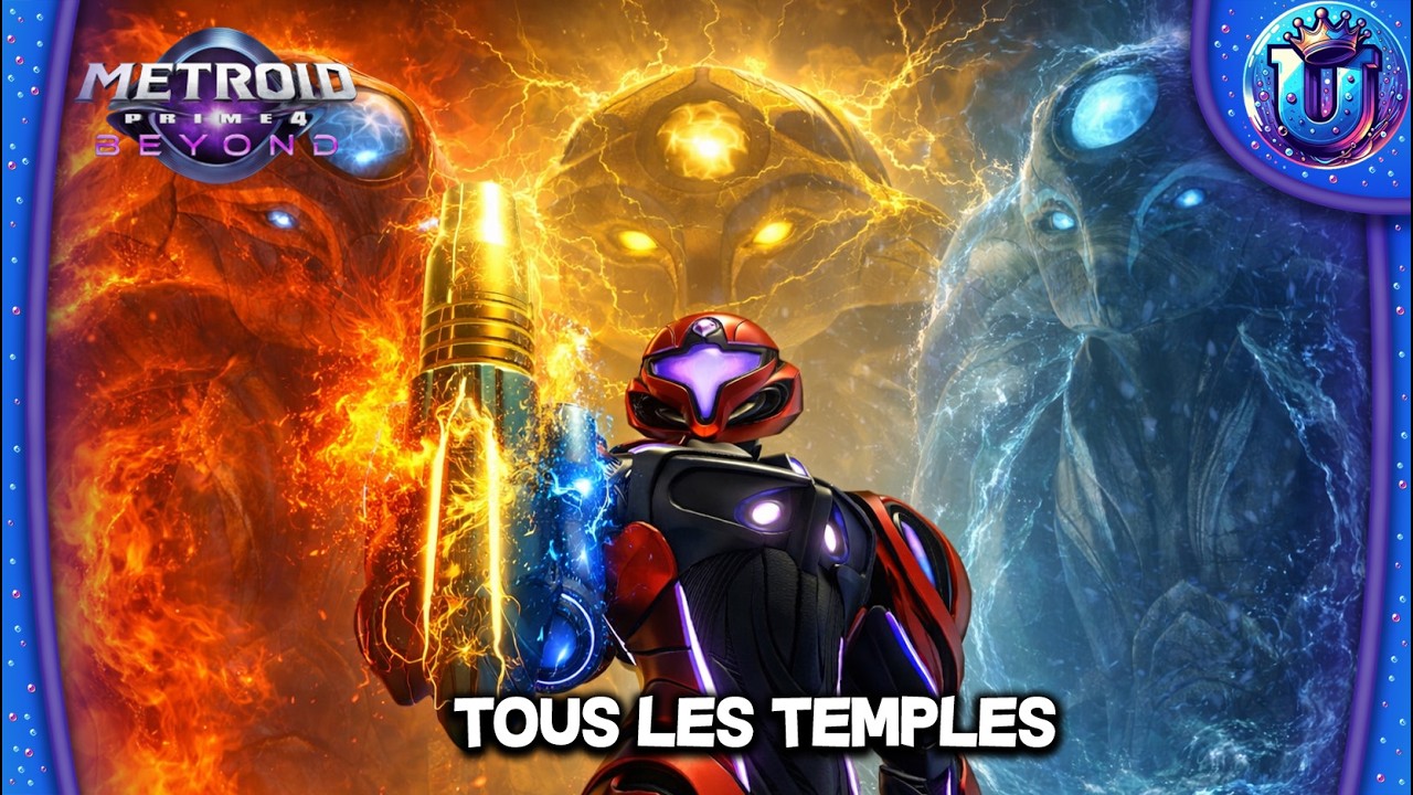 TOUS LES TEMPLES (TOUS LES TIRS DE GLACE, FEU ET FOUDRE) SUPER / CHARGÉ - METROID PRIME 4 BEYOND