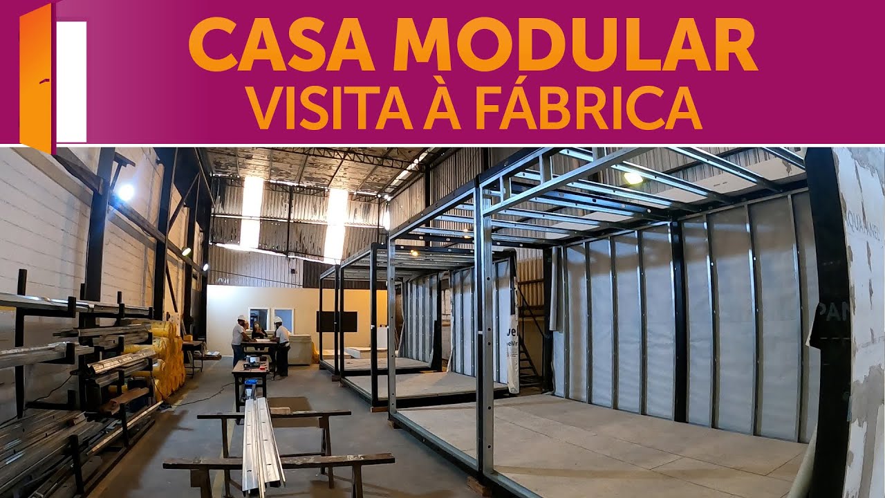 Casa Modular - a casa que chega pronta no seu terreno