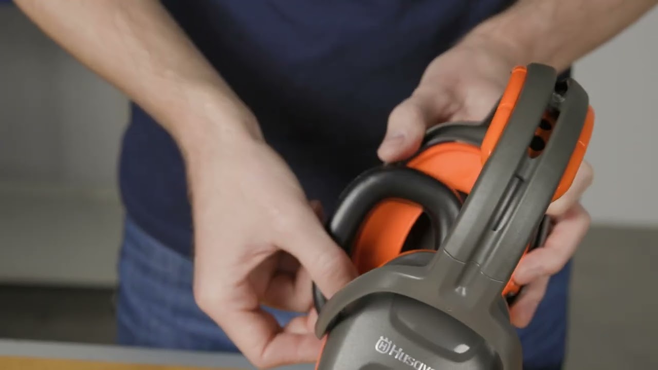 How to switch hygiene kit, hearing protection X‑LOW