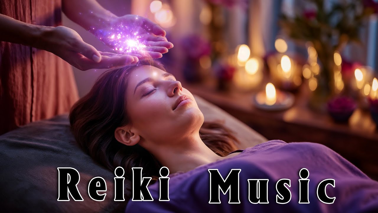 (Bez Reklam) Muzyka Reiki, Leczy Wszystkie Urazy Fizyczne I Psychiczne, Koniec Z Nadmiernym Myśle...