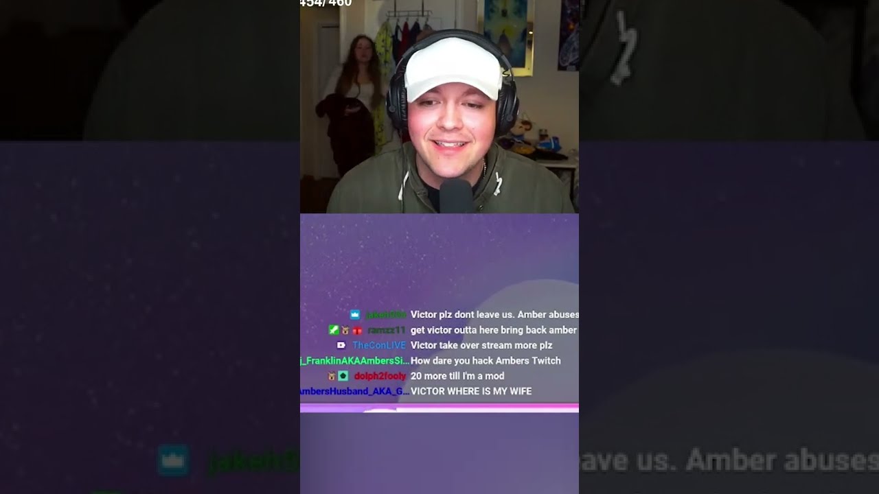 He started my stream without me knowing ?? #shorts