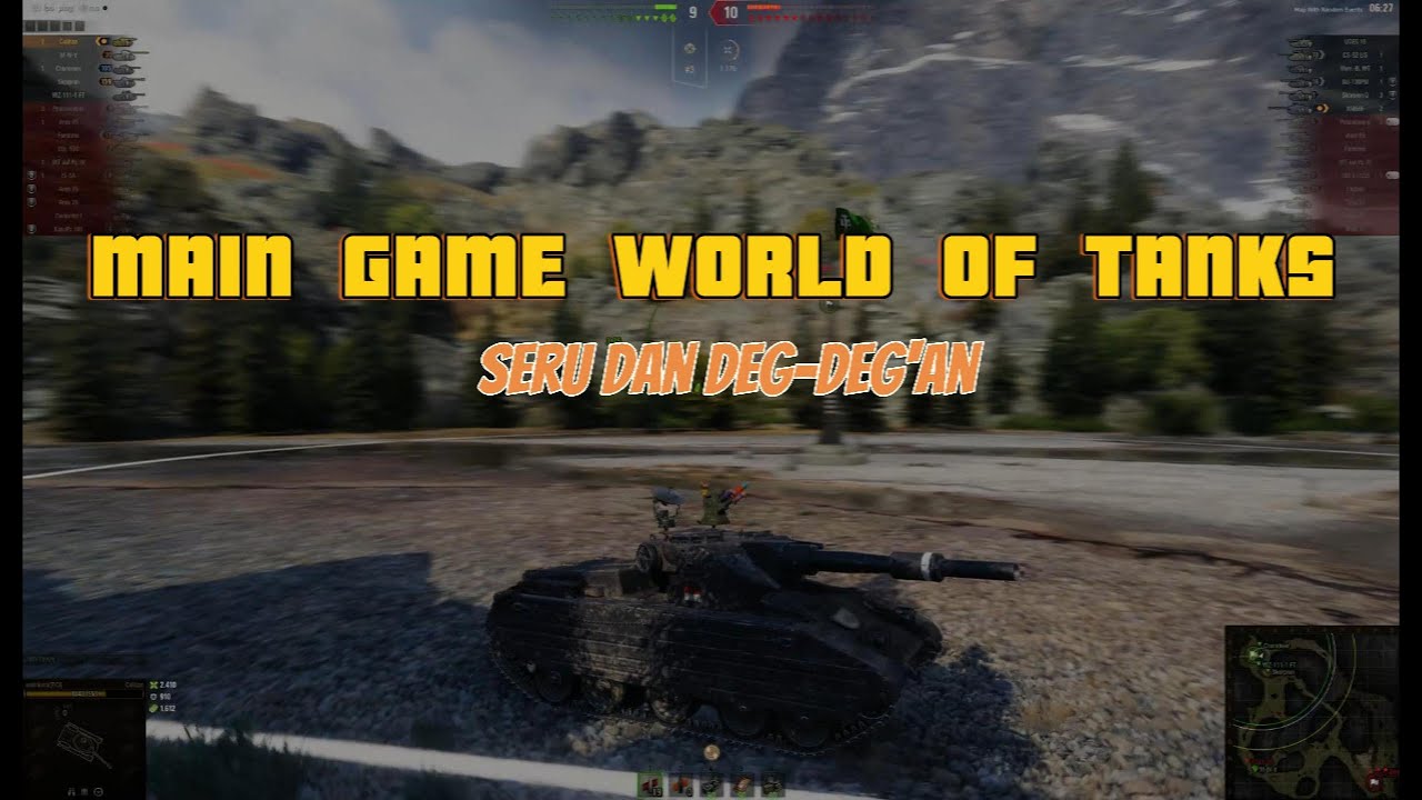 Pertandingan  yang Seru dan Menegangkan @WorldOfTanksOfficialChannel