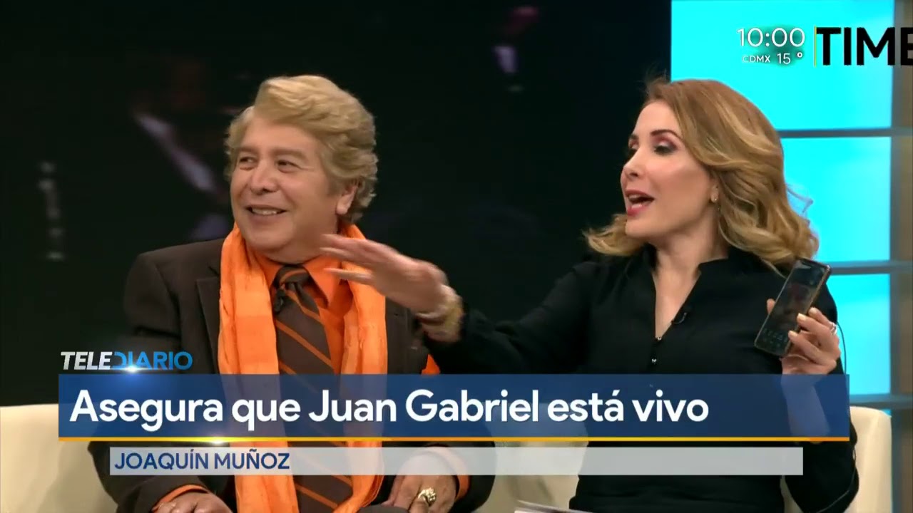 Juan Gabriel está vivo en el corazón de todos y físicamente, reafirma su ex manager