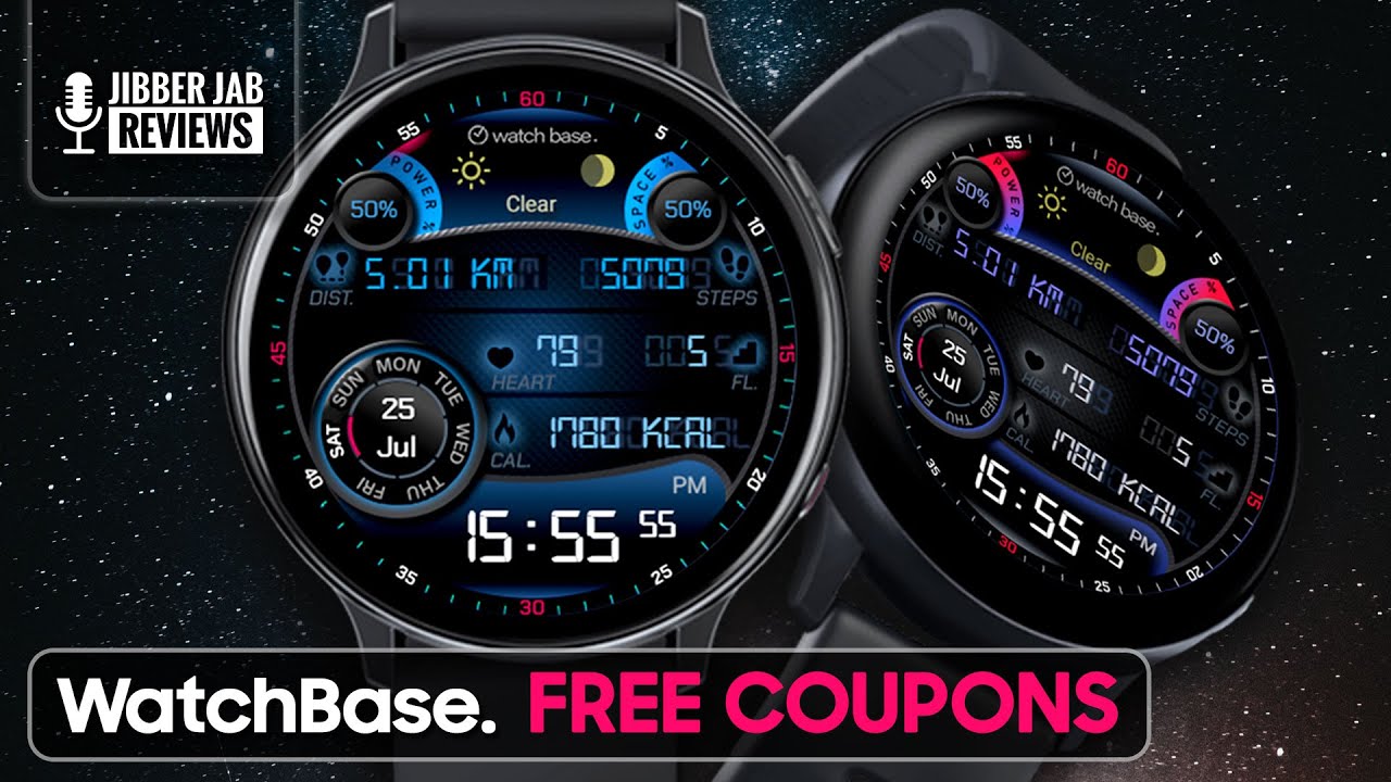 Samsung Galaxy Watch Active 2/Galaxy Watch Faces - Jibber Jab Reviews!